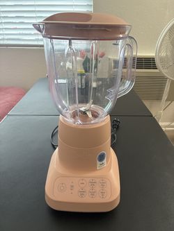 Bella 450W Multi-Function Countertop Blender – Matte Blush Pink (Model YB-009C)
