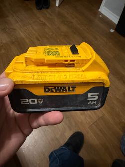 DeWalt 20V Max 5Ah Lithium-Ion Battery