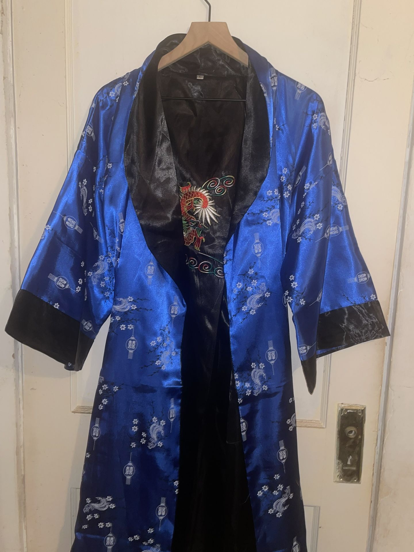 Men’s Blue Dragon Robe