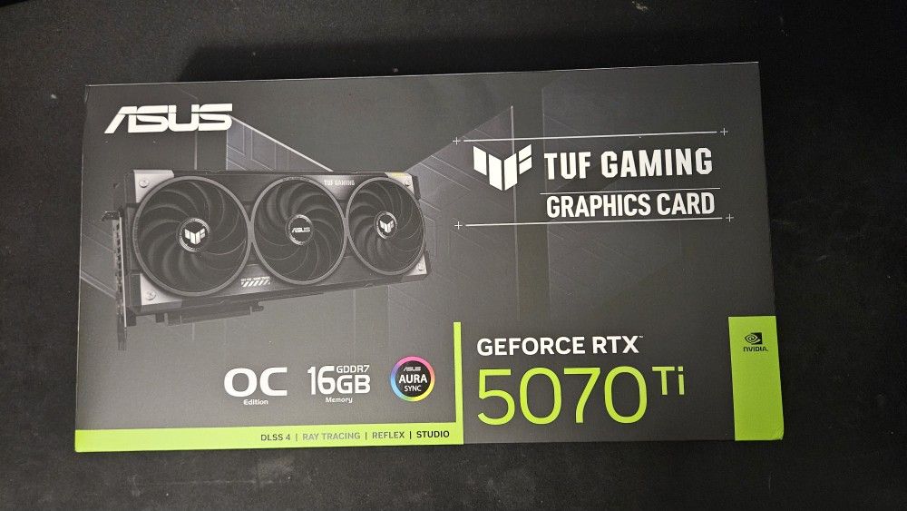 Nvidia RTX 5070 Ti ASUS TUF OC 16GB [BRAND NEW] - Selling it CHEAPER than BestBuy