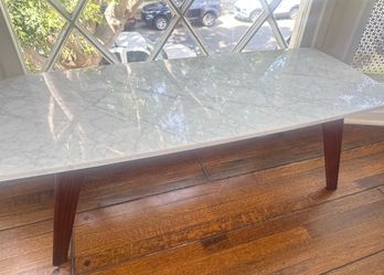 Marble coffee table