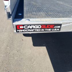 Pick up truck bed cargo glide