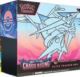Pokemon Chaos Rising Pokemon center ETB