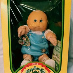 Rare Vintage Cabbage Patch Doll Boy 1984