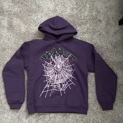 SP5DER Friends & Family Hoodie Purple