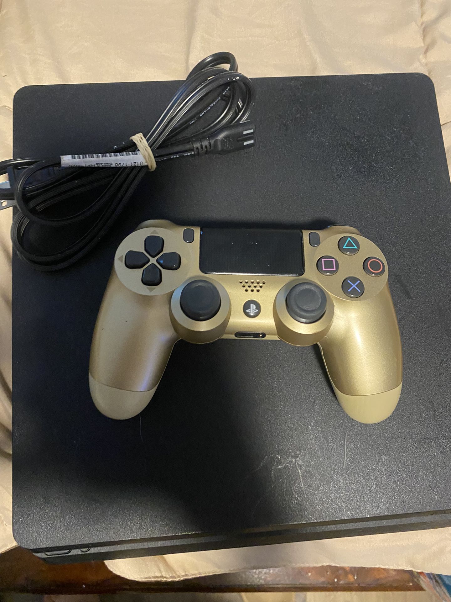 PS4 Slim With Controlar (willing To Negotiate)