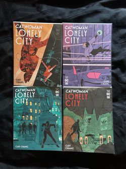 DC Black Label Catwoman Lonely City (2022) 1-4 Complete Variant Cover A Set 2 3 4 NM/VF