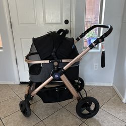 HPZ Pet Rover Prime 3-in-1 Luxury Dog Stroller