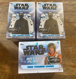 2021 Topps Star Wars Battle Plans Trading Card Blaster Box NEW