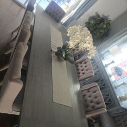 Dining Table 8 Chairs