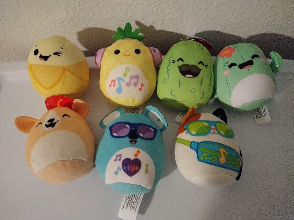 McDonald's Squishmallow Mini Plushies 