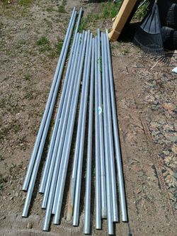 1 1/2 In pipes galvenized