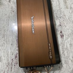 Rockford Fosgate Prime R500-1 Amplifier + Amp Cables for Sale in