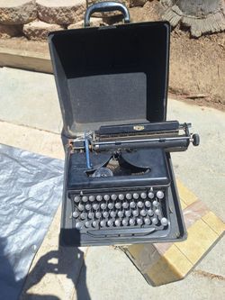 Antique typewriter