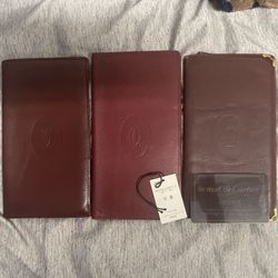 cartier vintage wallets