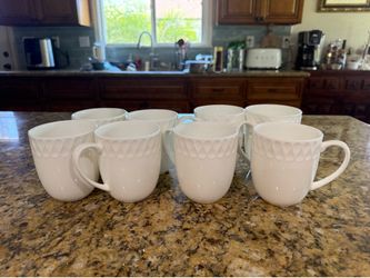 White mugs