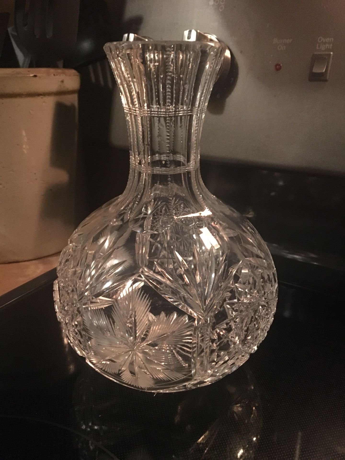 Cut Glass Water Decanter for Sale in Orient, OH OfferUp