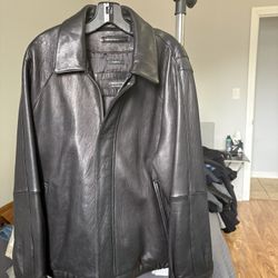 Claiborne Leather Jacket medium