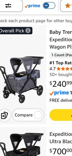 Stroller Wagon for 2 with Canopy