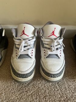 Jordan 3 Fire Red Size 8.5