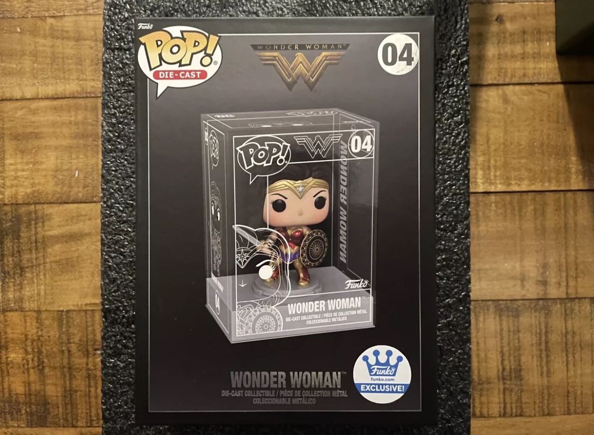 Funko Pop! Heroes: DC Wonder Woman with Shield Diecast