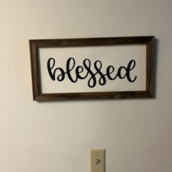 Blessed Canvas Picture 