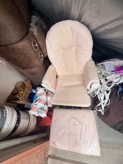 Nursery glider rocker