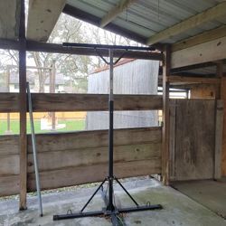 Punching Bag And Speed Bag Stand With Focus Bag