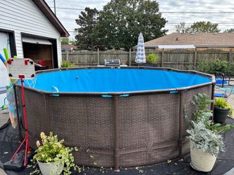 14’ Power Steel Pool