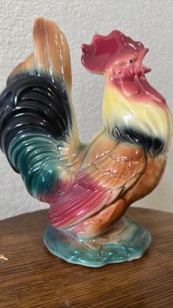 Vintage Royal Copley rooster figurine