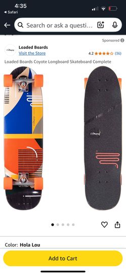 2025 Loaded Longboard Skateboard w/Wheels