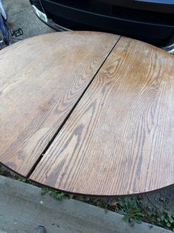 Antique oak table