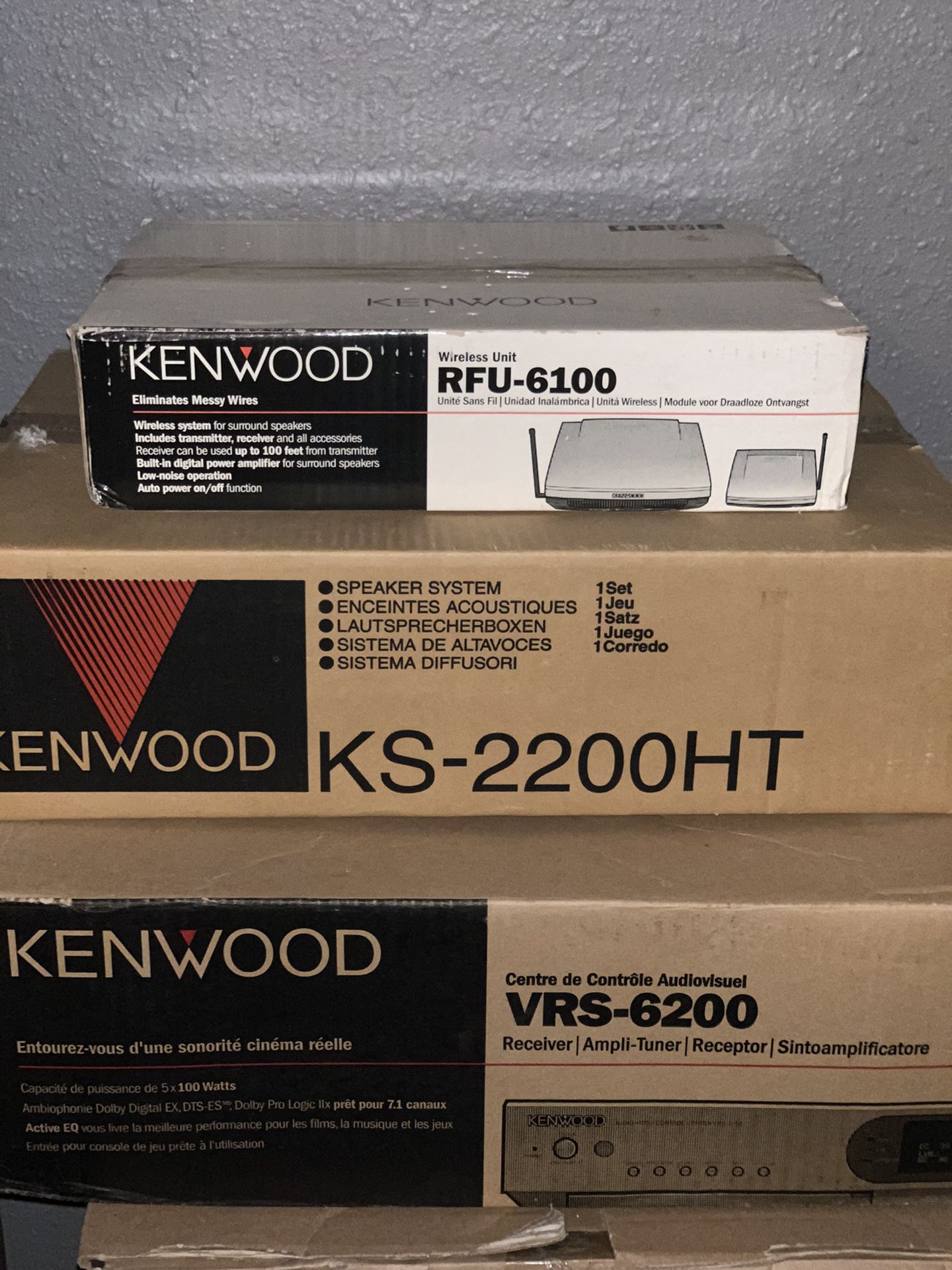 Kenwood Wireless Home Stereo System