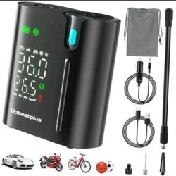 Portable Tire Inflator with 150 PSI, 4X Faster