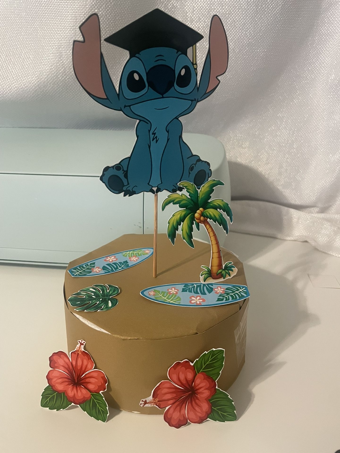 Cake Topper Stitch -Graduation-