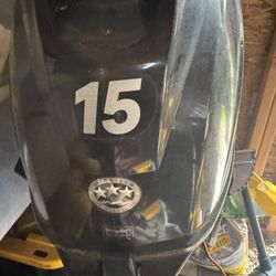 2019 15hp Tohatsu Mfs15e