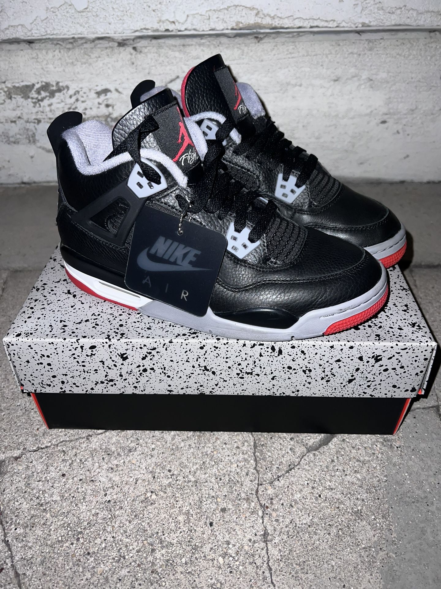 Air Jordan 4 “Bred Reimagined” GS Size 7.5 Y