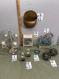 Home Decor Reseller Lot / Individual Pieces or Whole Lot