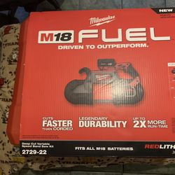 M18 Fuel Deep Cot Variable Speed Ban-saw Kit 