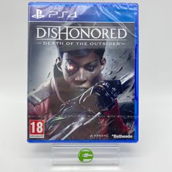 New Dishonored: Death of the Outsider (Sony PlayStation 4 PS4, 2017) PAL
