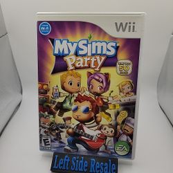 MySims Party ( Nintendo Wii ) - CIB -