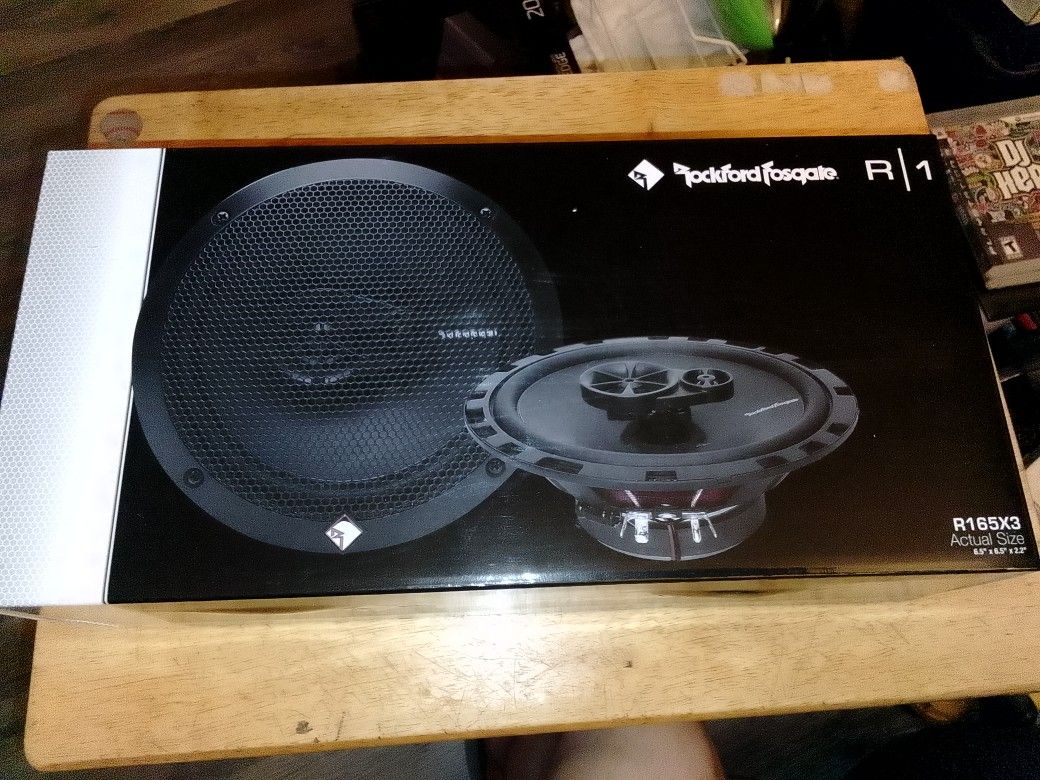 Brand New Rockford Fosgate Prime R 1 65X3 6.5
