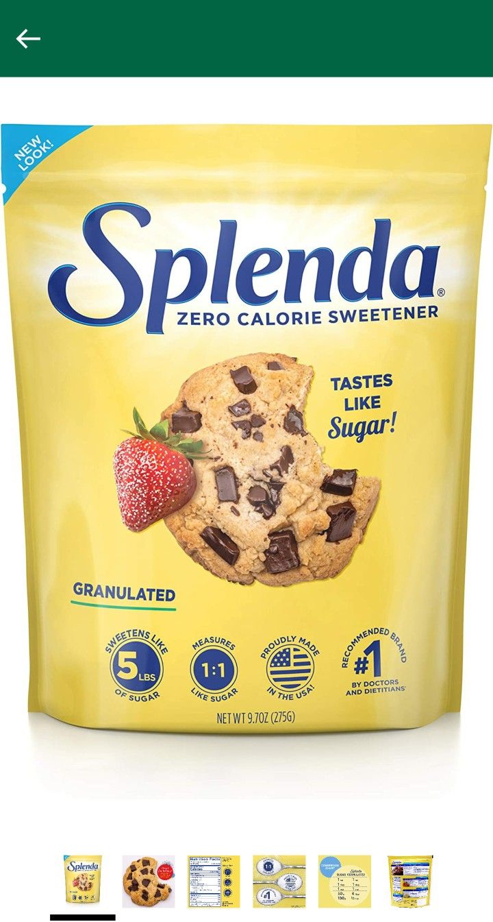 Splenda 9.4 Oz Bag