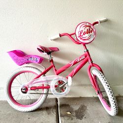 16 inch Kids Bike with Doll Carrier and Helmet