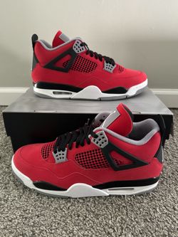 Air Jordan 4 Retro Toro Bravo Fire Red 2026 Men’s Size 12.5 (SKU: FQ8138-600)