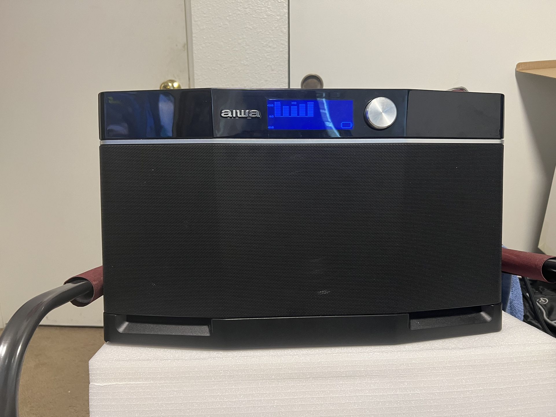 AIWA Portable Bluetooth Speaker EXOS-9, In Black