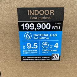 Indoor Gas Tankless Water Heater 