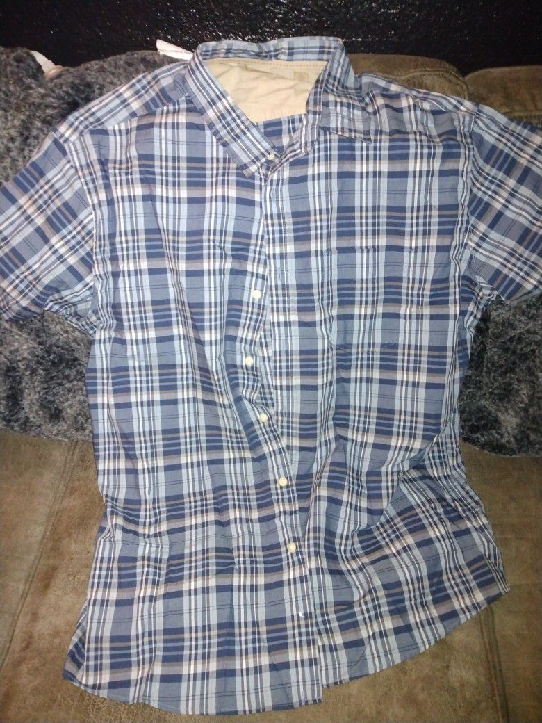 Men's Arrow Blue Jean Company Shirt. Size Extra Large.