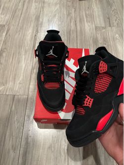 jordan 4 red thunders size 10/5