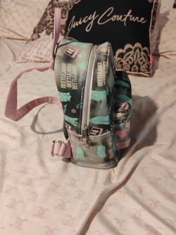 LOUNGEFLY BEETLEJUICE PASTEL TIE-DYE ICONS MINI BACKPACK TIM  display picture 1